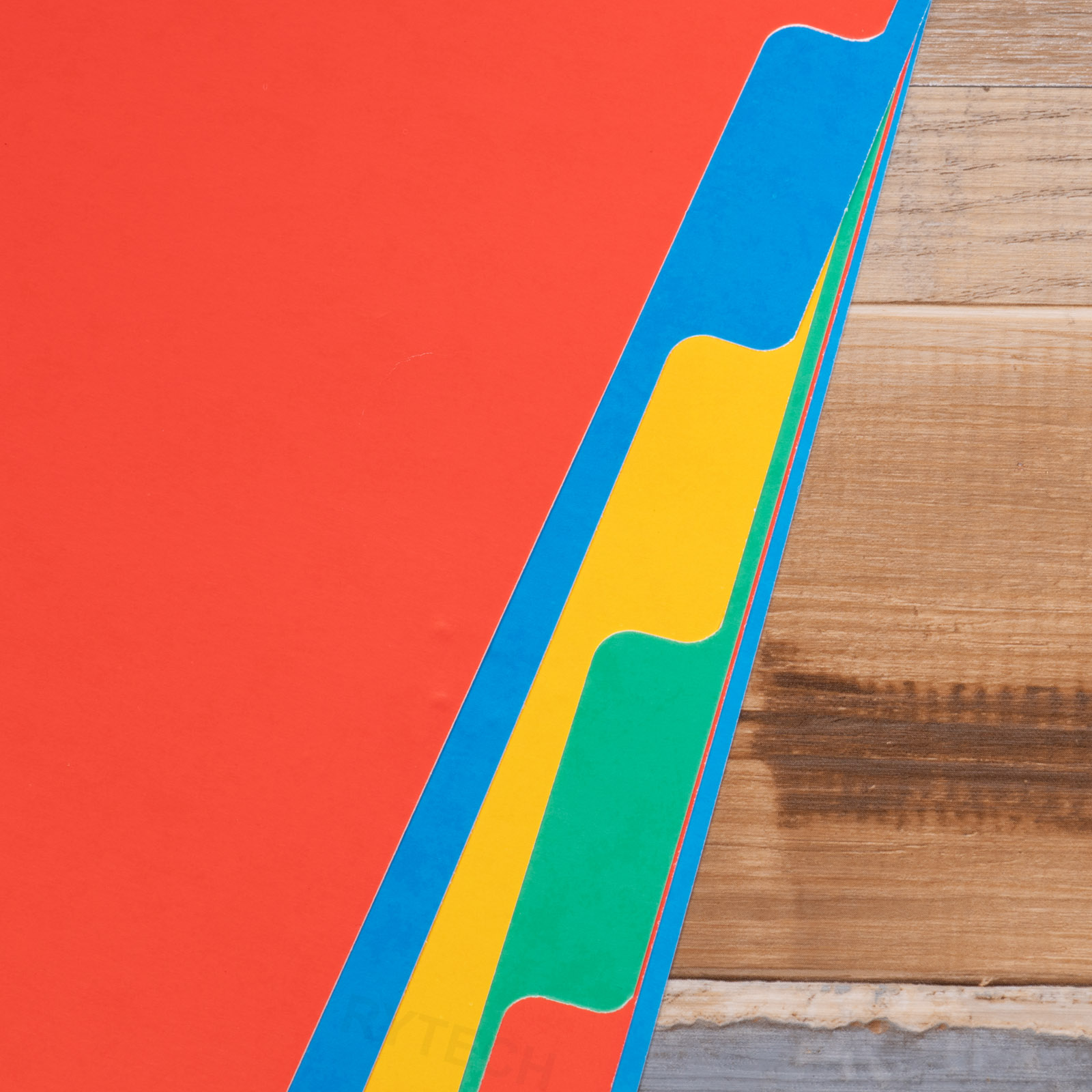 A4 Coloured Suspension Files - Angle View