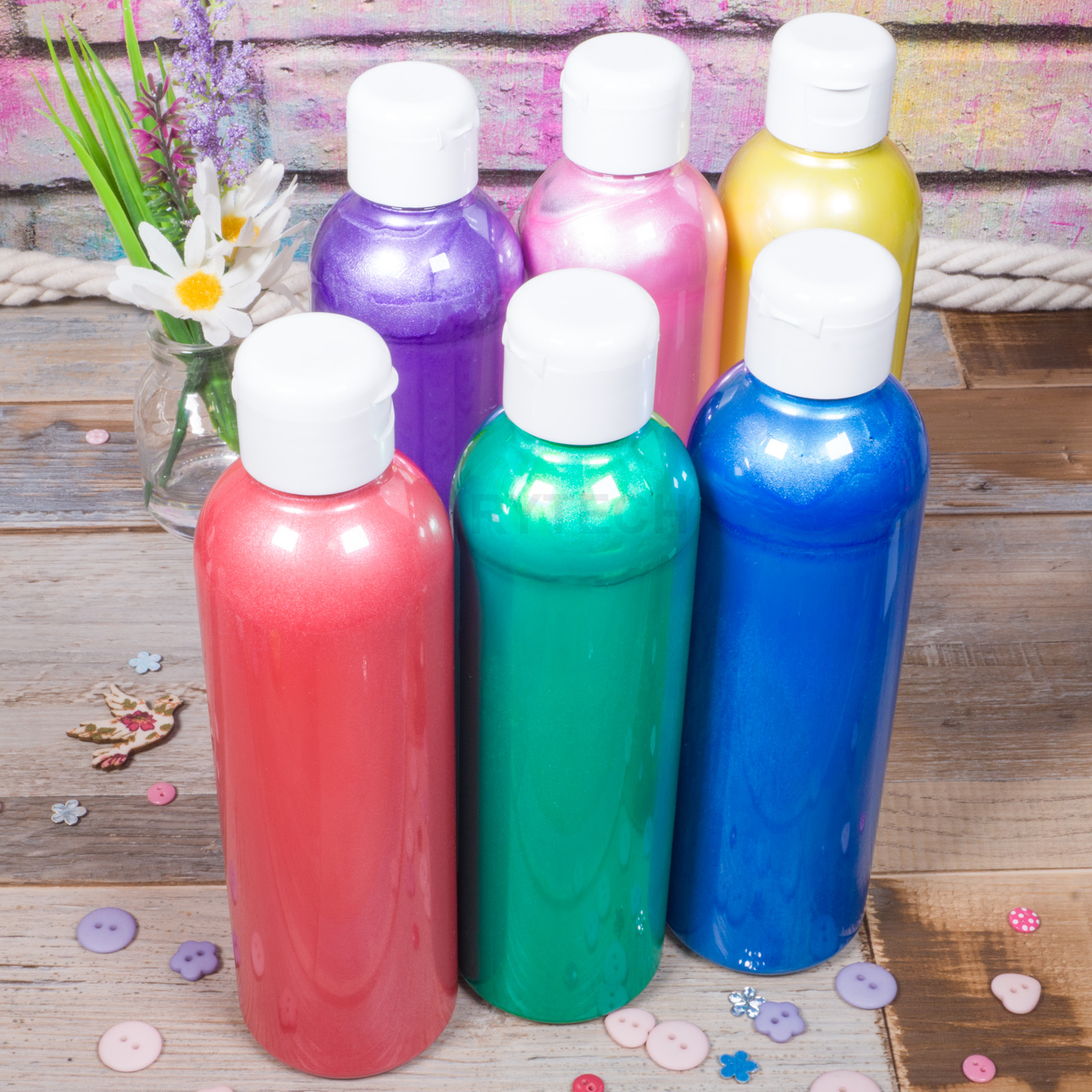Scola Artmix 600 ml bottiglie Ready Mix Craft Poster Vernice Giallo